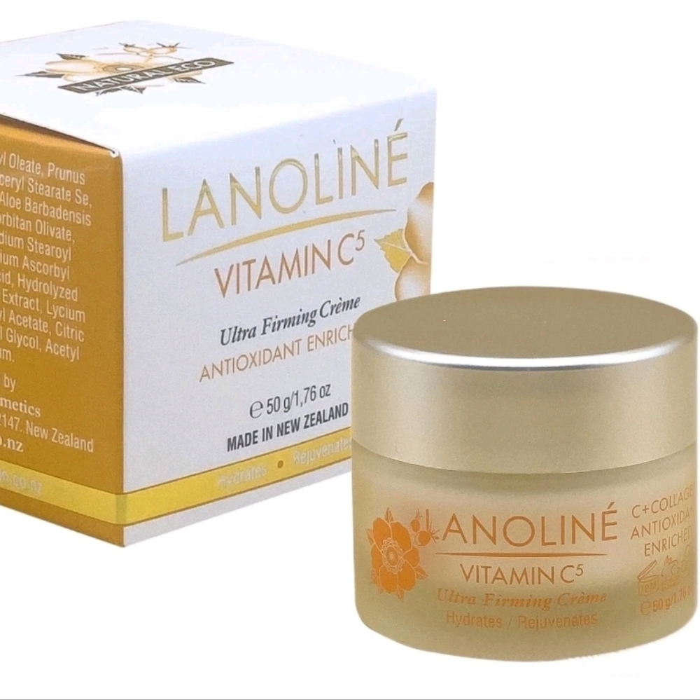 Lanoline Vitamin C5 Ultra Firming NIGHT RECOVERY Crème — NIB